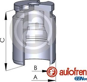 AUTOFREN SEINSA D025417 - Piston, əyləc kaliperi furqanavto.az