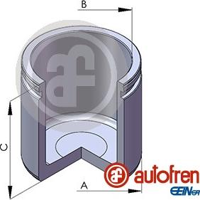 AUTOFREN SEINSA D02569 - Piston, əyləc kaliperi www.furqanavto.az