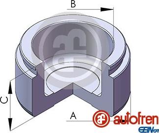 AUTOFREN SEINSA D025106 - Piston, əyləc kaliperi furqanavto.az