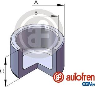 AUTOFREN SEINSA D025725 - Piston, əyləc kaliperi furqanavto.az