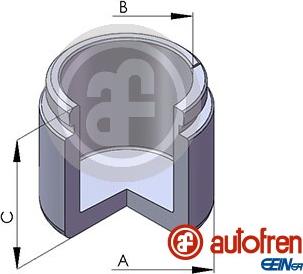 AUTOFREN SEINSA D025415 - Piston, əyləc kaliperi furqanavto.az