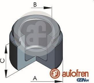 AUTOFREN SEINSA D025683 - Piston, əyləc kaliperi furqanavto.az