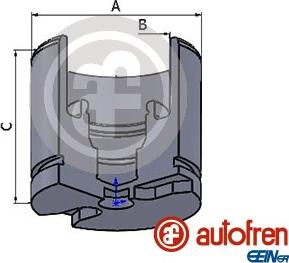 AUTOFREN SEINSA D025256 - Piston, əyləc kaliperi furqanavto.az