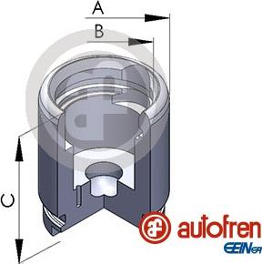 AUTOFREN SEINSA D025258 - Piston, əyləc kaliperi furqanavto.az