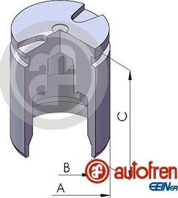 AUTOFREN SEINSA D02525 - Piston, əyləc kaliperi furqanavto.az