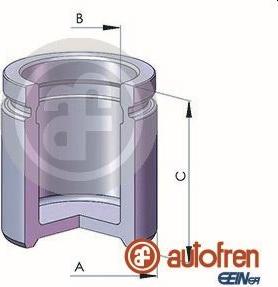 AUTOFREN SEINSA D025590 - Piston, əyləc kaliperi furqanavto.az