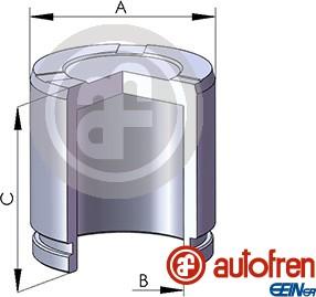 AUTOFREN SEINSA D025287 - Piston, əyləc kaliperi furqanavto.az