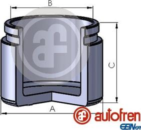 AUTOFREN SEINSA D025355 - Piston, əyləc kaliperi furqanavto.az