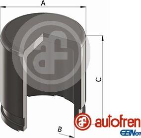 AUTOFREN SEINSA D025774 - Piston, əyləc kaliperi furqanavto.az