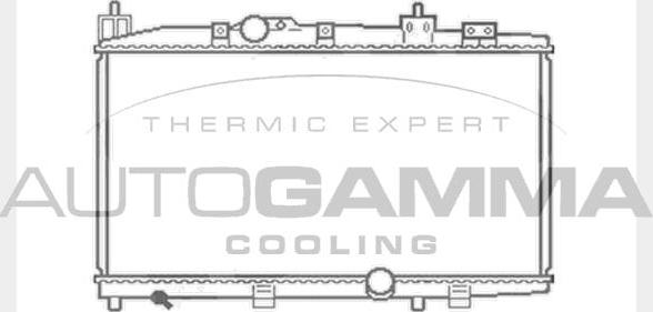 Autogamma 104566 - Radiator, mühərrikin soyudulması furqanavto.az