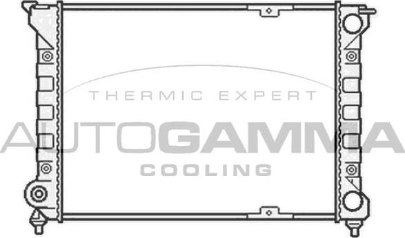 Autogamma 104575 - Radiator, mühərrikin soyudulması furqanavto.az