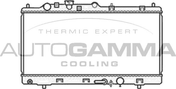 Autogamma 104147 - Radiator, mühərrikin soyudulması furqanavto.az