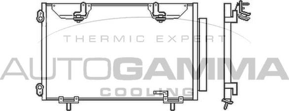 Autogamma 104766 - Kondenser, kondisioner furqanavto.az