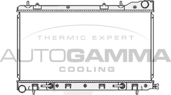 Autogamma 104705 - Radiator, mühərrikin soyudulması furqanavto.az