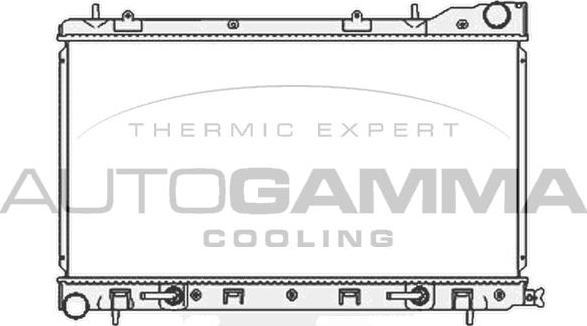 Autogamma 104706 - Radiator, mühərrikin soyudulması furqanavto.az