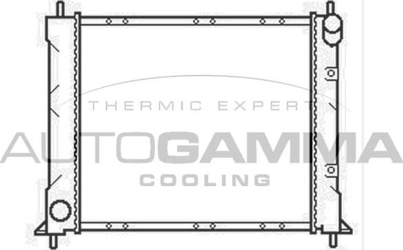 Autogamma 104701 - Radiator, mühərrikin soyudulması furqanavto.az