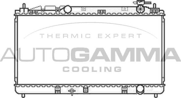 Autogamma 105922 - Radiator, mühərrikin soyudulması furqanavto.az