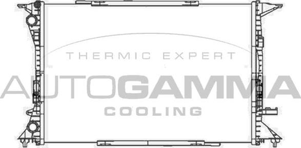 Autogamma 105612 - Radiator, mühərrikin soyudulması furqanavto.az