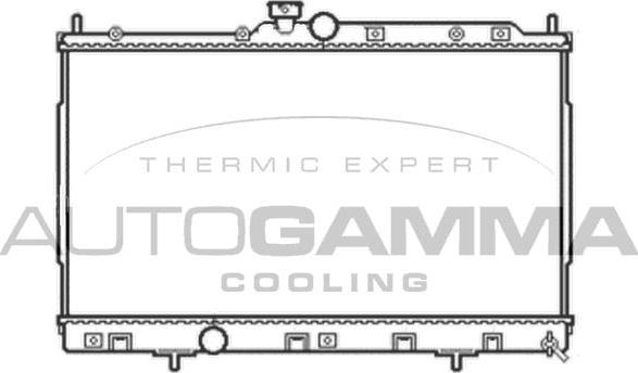 Autogamma 105051 - Radiator, mühərrikin soyudulması furqanavto.az