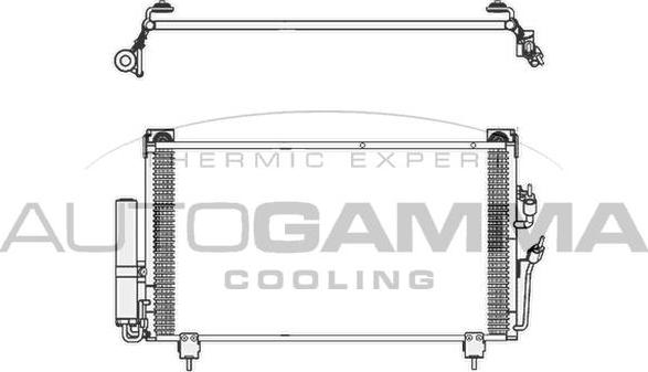 Autogamma 105151 - Kondenser, kondisioner furqanavto.az