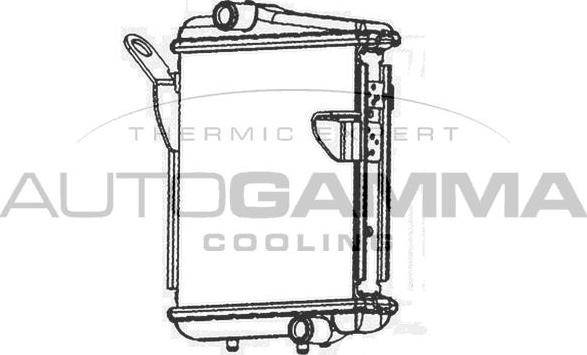 Autogamma 105746 - Radiator, mühərrikin soyudulması furqanavto.az