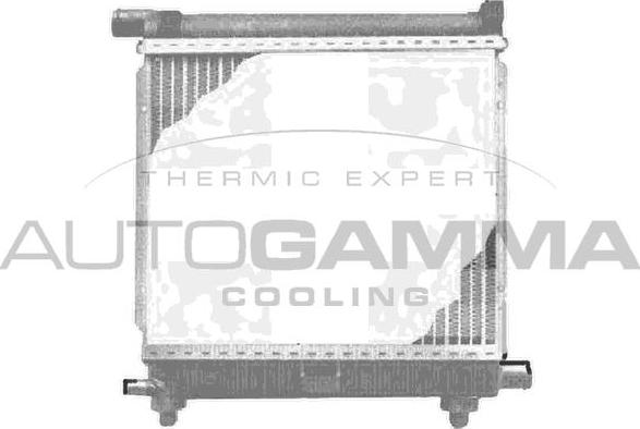 Autogamma 100511 - Radiator, mühərrikin soyudulması furqanavto.az