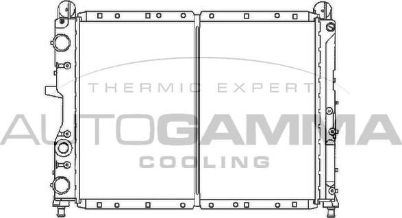 Autogamma 100014 - Radiator, mühərrikin soyudulması furqanavto.az