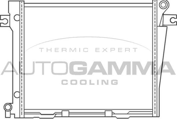 Autogamma 100104 - Radiator, mühərrikin soyudulması furqanavto.az