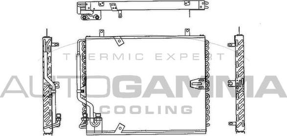 Autogamma 101570 - Kondenser, kondisioner furqanavto.az