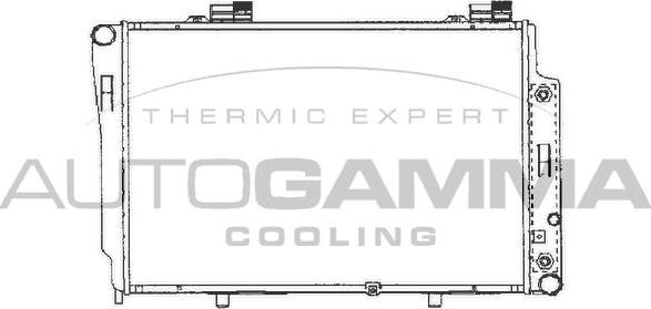 Autogamma 101320 - Radiator, mühərrikin soyudulması furqanavto.az