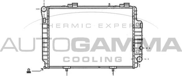 Autogamma 101379 - Radiator, mühərrikin soyudulması furqanavto.az