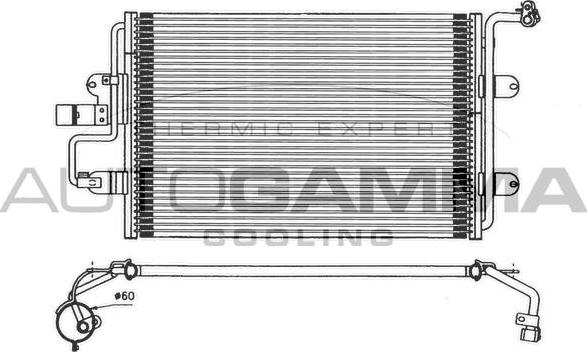 Autogamma 101720 - Kondenser, kondisioner furqanavto.az