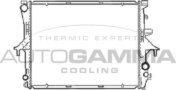 Autogamma 103942 - Radiator, mühərrikin soyudulması furqanavto.az