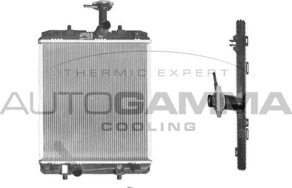 Autogamma 103683 - Radiator, mühərrikin soyudulması furqanavto.az