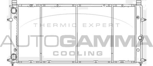 Autogamma 103068 - Radiator, mühərrikin soyudulması furqanavto.az