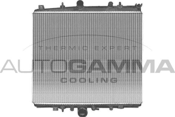 Autogamma 103167 - Radiator, mühərrikin soyudulması furqanavto.az