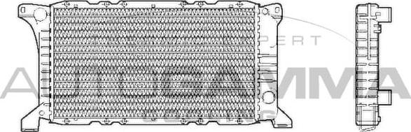 Autogamma 102531 - Radiator, mühərrikin soyudulması furqanavto.az