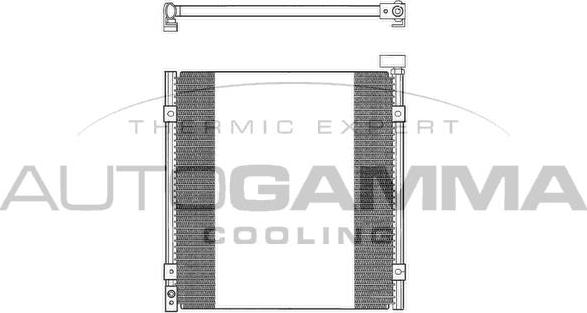 Autogamma 102663 - Kondenser, kondisioner furqanavto.az