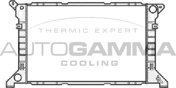 Autogamma 102085 - Radiator, mühərrikin soyudulması furqanavto.az