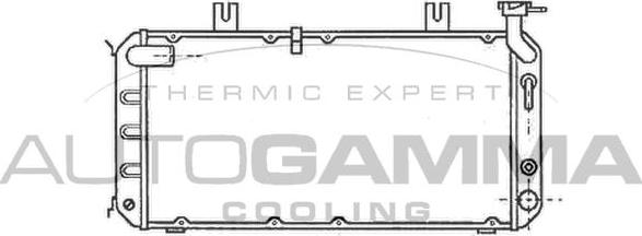 Autogamma 102116 - Radiator, mühərrikin soyudulması furqanavto.az