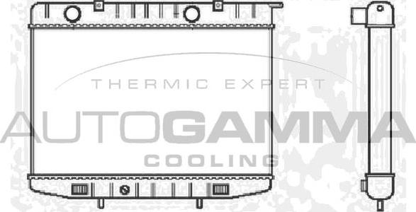 Autogamma 102230 - Radiator, mühərrikin soyudulması furqanavto.az