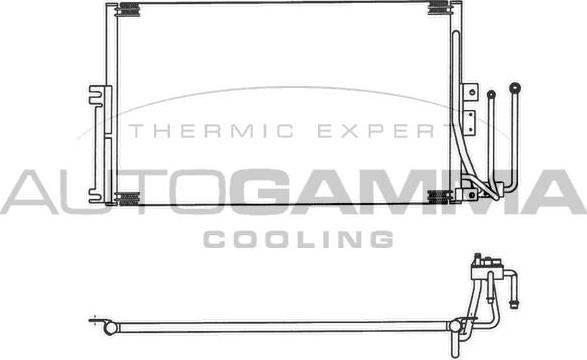 Autogamma 102744 - Kondenser, kondisioner furqanavto.az