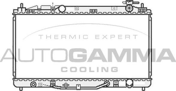 Autogamma 107061 - Radiator, mühərrikin soyudulması furqanavto.az