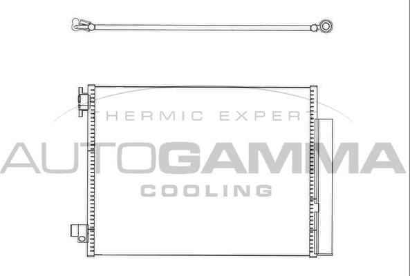 Autogamma 107145 - Kondenser, kondisioner furqanavto.az