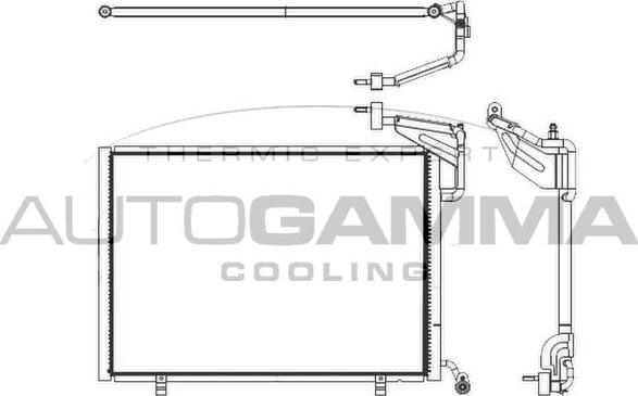 Autogamma 107148 - Kondenser, kondisioner furqanavto.az
