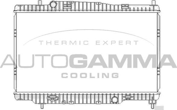 Autogamma 107763 - Radiator, mühərrikin soyudulması furqanavto.az