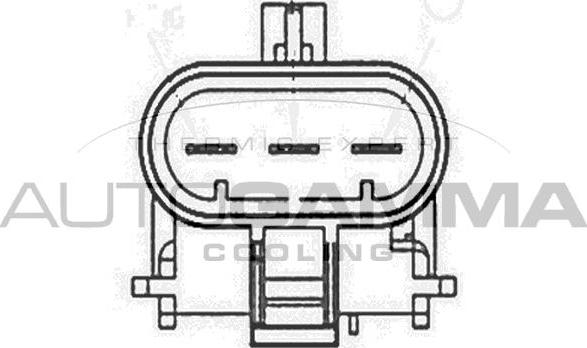 Autogamma GA201844 - Fen, radiator furqanavto.az