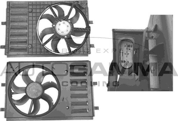 Autogamma GA221022 - Fen, radiator furqanavto.az