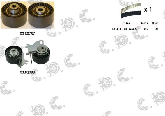 Autokit 04.5406 - Vaxt kəməri dəsti furqanavto.az