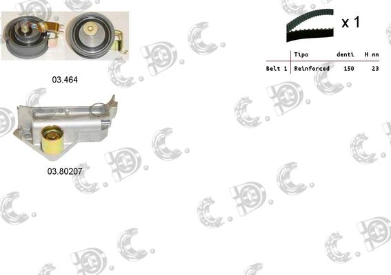 Autokit 04.5098 - Vaxt kəməri dəsti furqanavto.az